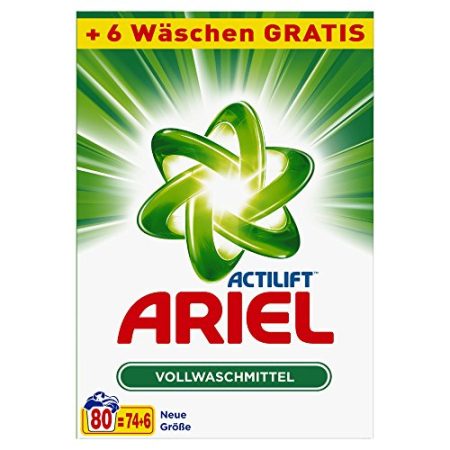 Ariel Waschpulver Regulär 5.2 kg, 1er Pack (1 x 80 Waschladungen)