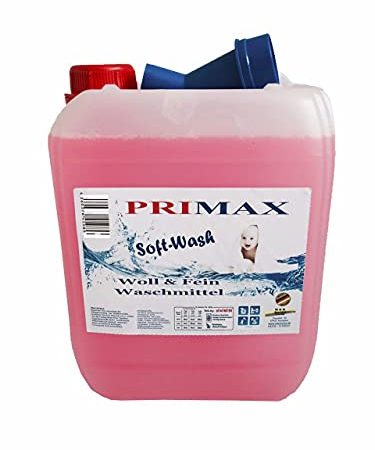 Primax Flüssigwaschmittel Color Gel - 10 Liter Spar-Packung Familienpackung, extra stark für weisse und bunte Wäsche"SoftWash"