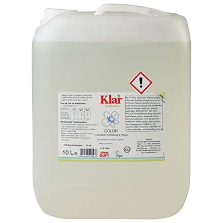 Klar eco Sensitive Color Waschmittel 20l, ohne Duft, 333 Waschladungen, für Allergiker, vegan