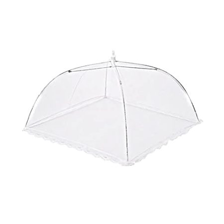 Geschenke 30 Lebensmittelabdeckung Mesh-Zeltabdeckungen -up-Großer Regenschirm für Lebensmittel, Picknick, Lebensmittelaufbewahrung im Freien Vesperdose Edelstahl Kinder