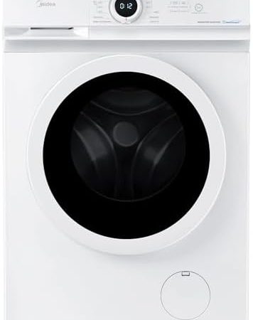 MIDEA MF100W90B-14A / WASCHMASCHINE / 9 KG / 1400 U/min/LUNAR DESIGN/NACHLEGEFUNKTION/AQUA STOP / 15 PROGRAMME