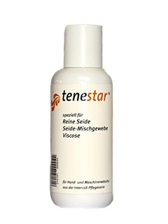 Intervall Konzentrat Waschmittel flüssig für Reine Seide + Viskose Tenestar - Seidenwaschmittel für Handwäsche und Maschinenwäsche (100 ml)