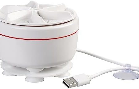 PEARL Reisewaschmaschine: Ultraschall-Mini-Waschmaschine mit Turbine, 400-U/Min., USB, 15 W (Handwaschmaschine, kompakte Waschmaschine, Unterwäsche)