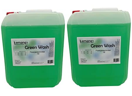 Flüssigwaschmittel Green Wash 2x10l