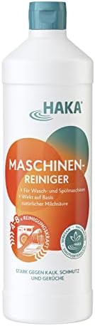 HAKA Maschinenreiniger für Geschirrspüler, Waschmaschine gegen Kalk, Schmutz, Gerüche, 1 l