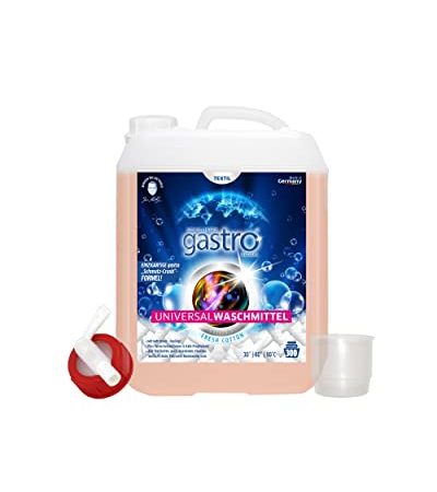 Schilling's gastro Global Waschmittel Flüssig 3L Universalwaschmittel Flüssigwaschmittel Vollwaschmittel flüssig für Weiße, Schwarze und Bunte Wäsche (Fresh Cotton)