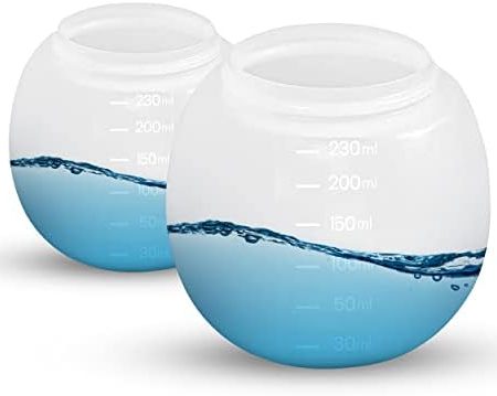 230ml - 2 Stück - Ökologischer Waschball [Anmerkung :Sehr Gut] - Waschkulgeln für Waschmaschine - Dosierwaschkugel - Waschen mit Waschmittel - Dosierkugel Flüssigwaschmittel - Nachhaltige Produkte
