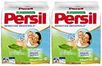 Persil Sensitive Megaperls 32 WL (2 x 16 Waschladungen), Waschmittel für Allergiker mit beruhigender Aloe vera für sensible Haut, effektiv von 20 °C bis 95 °C, ECARF-zertifiziert