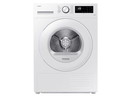 Samsung Crystal EcoDry DV90CGC0A0TE/ET Trockner, 9 kg, Wärmepumpe, WLAN, Sensor, Optimal Dry Sensor, Filter 2 in 1, Frontlader, 60 l x 85 h x 65p cm