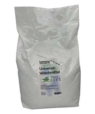 Bemango Universal Waschpulver/Waschmittel/Vollwaschmittel/Colorwaschmittel 1x10kg wohlriechend, für alle Wäschearten, ergiebig