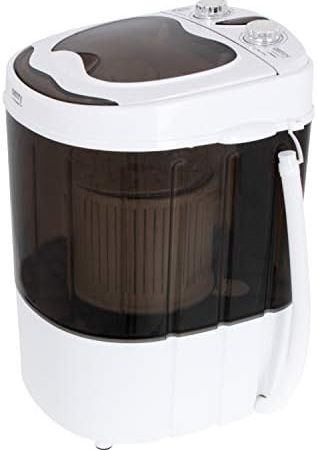 Camry Premium CR 8054 Washing Machine Top-Load 3 kg Brown White