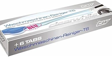 Clearwhite T6 Waschmaschinen Reiniger Tabs T6