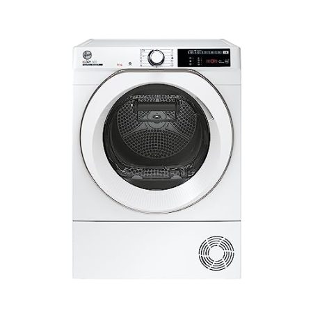 Hoover H-DRY 500 NDE H8A2TCEXS-S Wärmepumpentrockner, A++, 8 kg, WiFi + Bluetooth, AquaVision, Schuhgestell