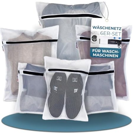 Xcelenze - Wäschenetz für Waschmaschine mit sicherem Reißverschluss | Wäschesack Waschmaschine | Wäschebeutel Trockner Wäschesäckchen Laundry Bag Wäschesäcke BH Waschbeutel Waschmaschine