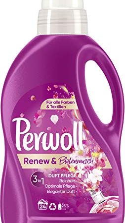 Perwoll Renew & Blütenrausch, Feinwaschmittel, 24 Waschladungen