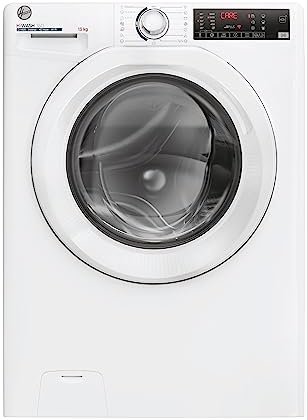 Hoover H-WASH 300 H3WP 4134TAM/1-S Waschmaschine/Energieeffizienzklasse A/Füllmenge 13 kg/Smarte Bedienung mit NFC-Technologie/BPM Inverter-Motor/Symbolblende