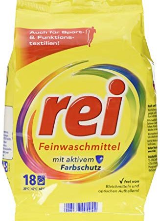 Rei "Fein mit Frischeperlen" Compactpulver 18 Waschladung 900g