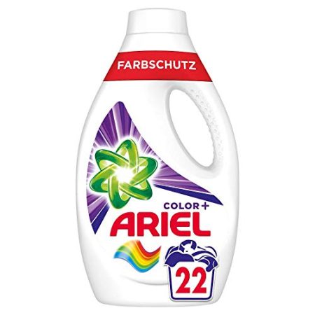 Ariel Waschmittel Flüssig, Flüssigwaschmittel, Color Waschmittel, Farbschutz, 22 Waschladungen (1.21 L)