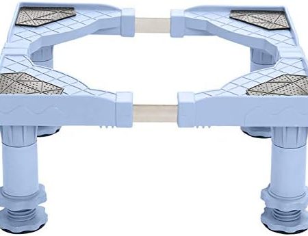 Todaytop Waschmaschine Sockel Untergestell,Großgeräte bis 300 kg, Stabiles Waschmaschinen-Untergestell Kühlschrank Verstellbare Sockel für Trockner, Waschmaschine und Kühlschrank