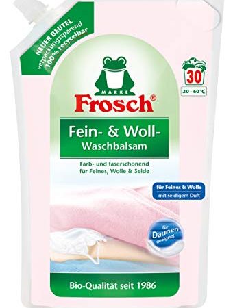 Frosch Fein- und Woll-Waschbalsam, 1,8 l Waschmittel, 30 Waschladungen