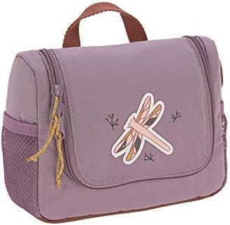 LÄSSIG Kinder Kulturtasche Waschbeutel Waschtasche Kulturbeutel zum Hängen, 20 cm/Mini Washbag Adventure Dragonfly