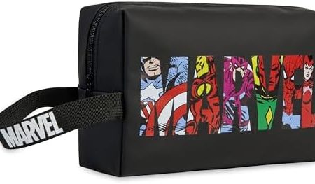 Marvel Herren Toilettasche - Hängende große Kulturbeutel und Waschtasche für Männer - Geschenke für Ihn - Toilettetasche Männer