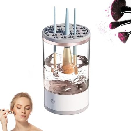 Xinlie Pinselreiniger Make Up Elektrisch Make Up Brush Cleaner USB Elektrische Pinselreiniger Make Up Pinsel Reiniger Elektrisches Kosmetikpinsel-Reinigungsgerät für Make-Up-Pinsel Aller Größen