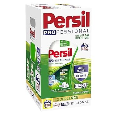 Persil Lenor Weißer Riese | Waschpulver Pods Discs | Universal Professional Color | diverse Größen + GRATS HLKauf-Block (Persil Universal Gel + 1 HL Kauf Notizblock, 130 WL)