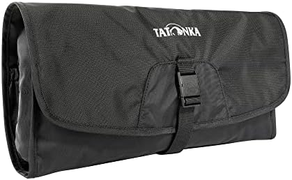 Tatonka Travelcare Kulturbeutel - Flache Waschtasche zum Aufhängen mit Fächern und Spiegel