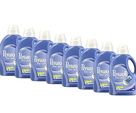 Perwoll Renew Sport Flüssigwaschmittel (8 x 25 Wäschen), Hygiene Waschmittel für Sport- & Funktionskleidung, Feinwaschmittel für intensive Frische