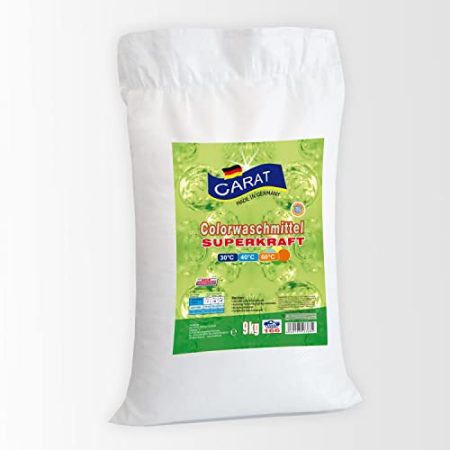 CARAT SUPERKRAFT COLORWASCHMITTEL Waschpulver 9,0 kg = 166 Waschungen