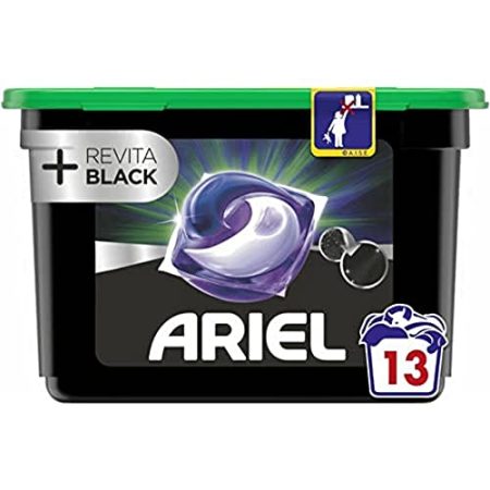 Ariel - All-in-1 Pods +Revitablack Waschmittelkapseln - 13 Stücke