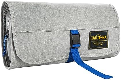 Tatonka Foldable Travelcare Kulturbeutel - Flache Waschtasche zum Aufhängen mit Fächern, Extra-Tasche und Spiegel - 18 x 30 x 4 cm