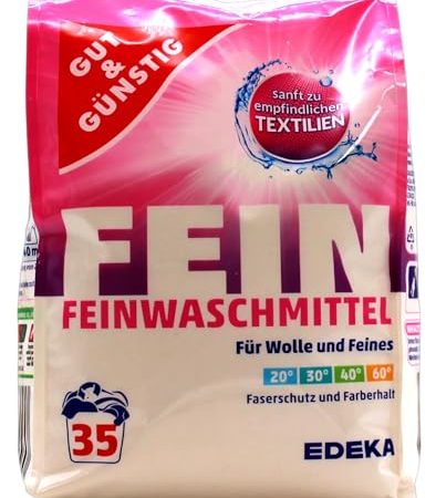 Gut & Günstig Fein Feinwaschmittel, 4er Pack (4 x 1.75g)