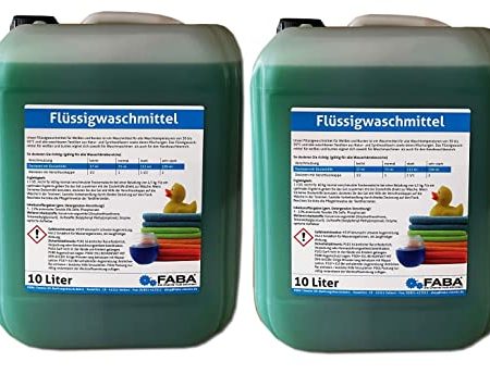 FABA Fl?ssigwaschmittel gr?n 2x10L in Kanistern