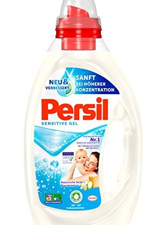 Persil Sensitive Gel, 4er Pack (4 x 20 Waschladungen)