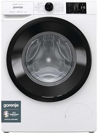 Gorenje WNEI 74 ADPS Waschmaschine mit Dampffunktion / 7 kg / 1400 U/min /16 Programme Inverter Motor/Edelstahltrommel/AquaStop/Kindersicherung/SterilTub/Weiß