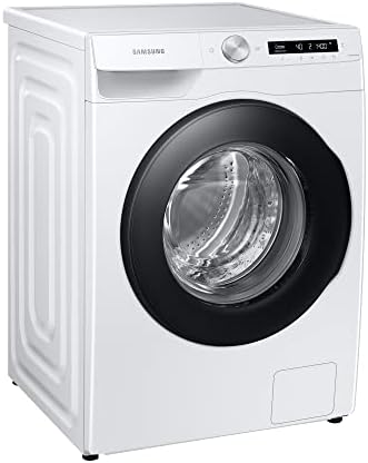 Samsung WW90T504AAW/S2 Waschmaschine, 9 kg, 1400 U/min, Ecobubble, SimpleControl-Bedienkonzept,WiFi-SmartControl, Hygiene-Dampfprogramm, Weiß