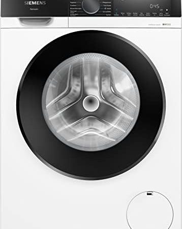 Siemens WG44G2Z20 iQ500 Waschmaschine 9 kg, 1400 UpM, Antiflecken-System für 4 hartnäckige Fleckenarten, speedPack L Beschleunigen Sie Ihre Programme, Outdoor-Programm