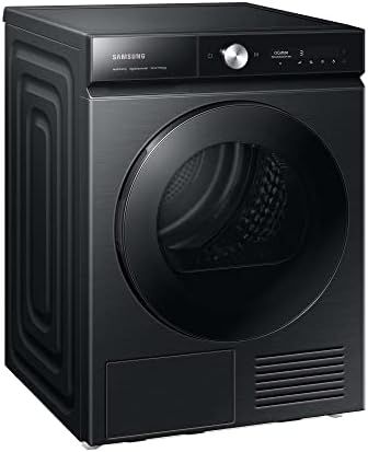 Samsung DV90BB9445GBS2 Bespoke Wärmepumpentrockner, 9 kg, AI Dry - intelligentes Automatikprogramm, QuickDrive, AI Control, Super Speed und Super Leise, Schwarz