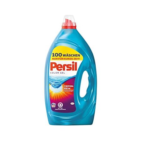 Persil Color Gel, Flüssigwaschmittel, 360° Reinheit & Pflege, 1er Pack (1 x 100 Waschladungen)