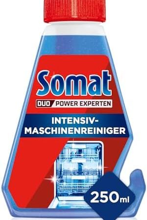 Somat Intensiv-Maschinenreiniger , Spülmaschinenreiniger flüssig zur Tiefenreinigung, mit Entkalkungsfunktion für hygienische Sauberkeit , 250 ml (1er Pack)