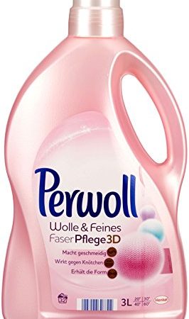 Perwoll Wolle & Feines, flüssig, Waschmittel, 2er Pack (2 x 3L)