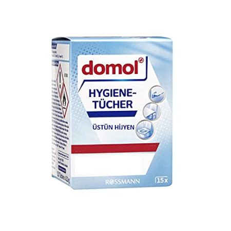 domol Hygiene-Tücher, 1 x 15 Stück