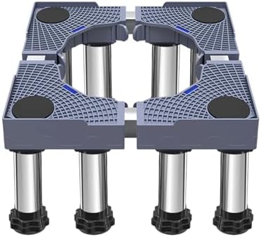 Untergestell für Kühlschrank Sockel, Verstellbare Sockel Länge/Breite 16.5-25.5in Höhe 11in-12.2in Sockel Bärenlast 300kg Multifunktionaler Möbelträger 8 Fuß für Spülmaschine Küchenschrank Geräte