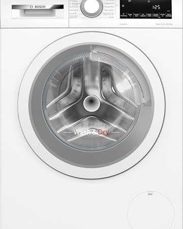 Bosch Hausgeräte WNA134V0 Serie 6 Einbau-Waschtrockner, 7 kg Waschen und 4 kg Trocknen, 1400 UpM, Beladungsmenge 7/4 kg, Auto Dry: optimale Trocknung, Sportswear-Programm, Schnell/Mix leise