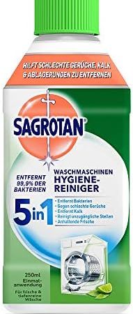 Sagrotan Waschmaschinen Hygiene-Reiniger – Maschinenreiniger für eine hygienische Waschmaschine – 1 x 250 ml