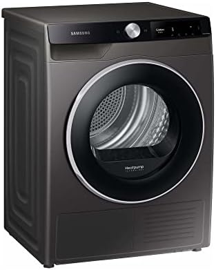 Samsung DV80T6220LX/S2 Wärmepumpentrockner, 8 kg, Simple Control mit WiFi und Auto Cycle Link, Hygiene+ Programm, Air Wash, Inox