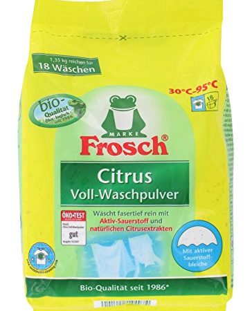 Frosch Citrus Voll-Waschpulver 18WL (1,35 kg)