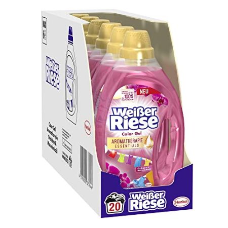 Weißer Riese Color Gel Aromath. Malays. Orchidee & Sandelholz, 6er Pack (6 x 1 l)